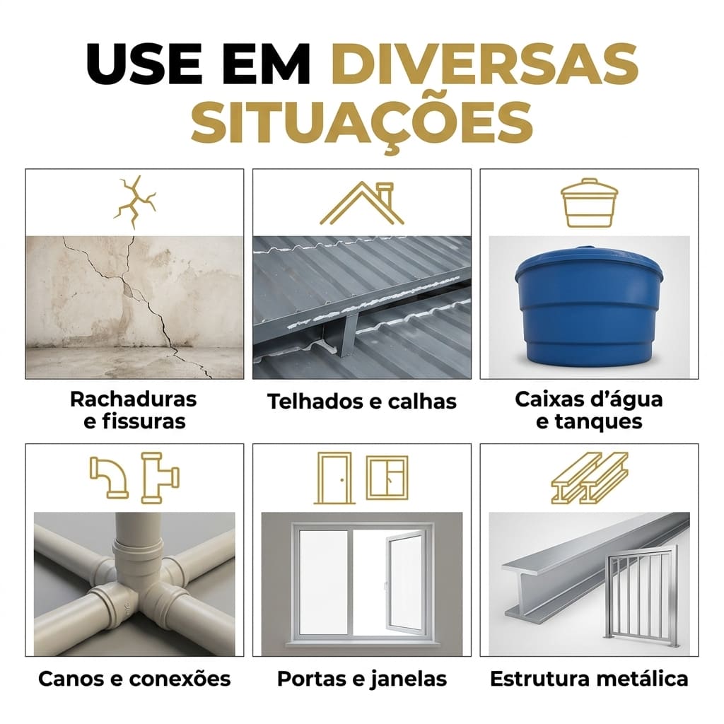 Selante Multiuso Vedação Instantânea - NuraHome