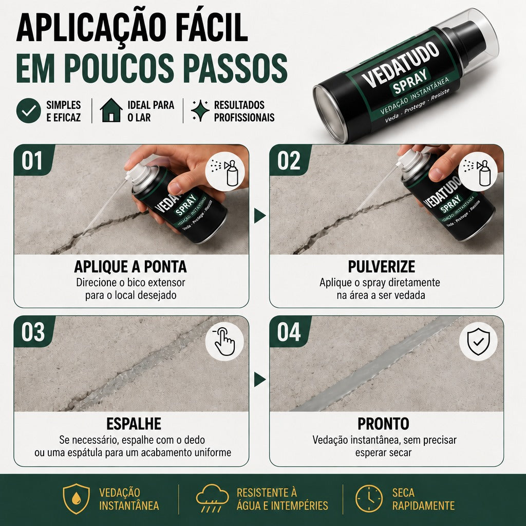 Spray Impermeabilizante VedaTudo