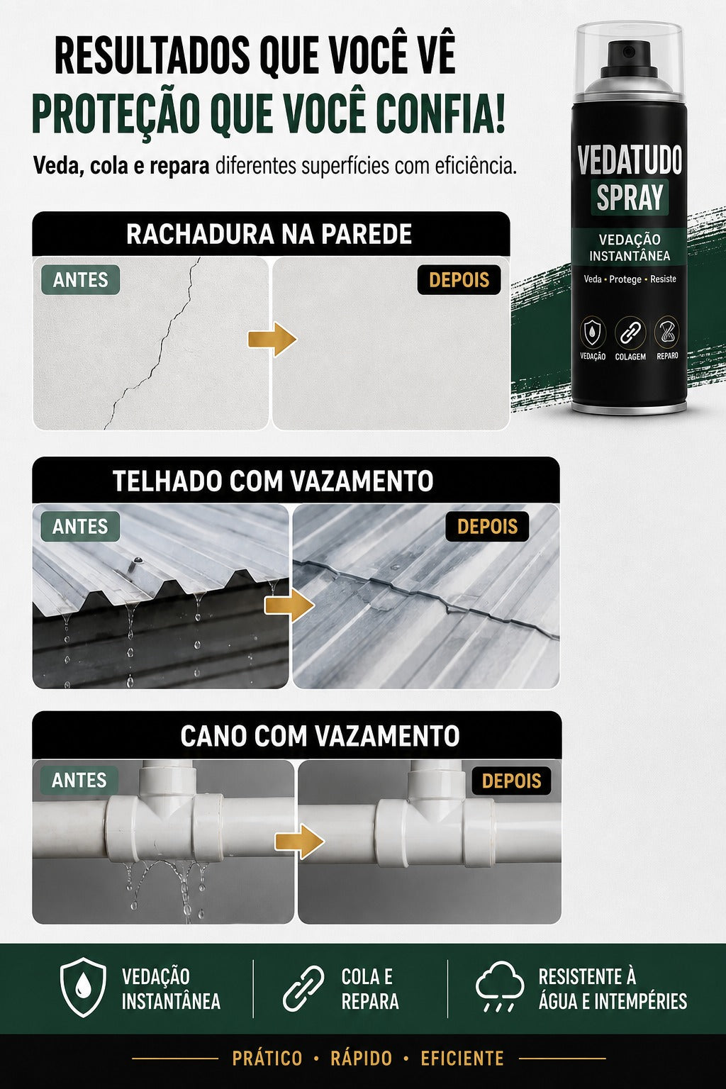 Spray Impermeabilizante VedaTudo