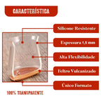 Capas Protetoras Transparentes de Silicone para Pés de Mesas e Cadeiras
