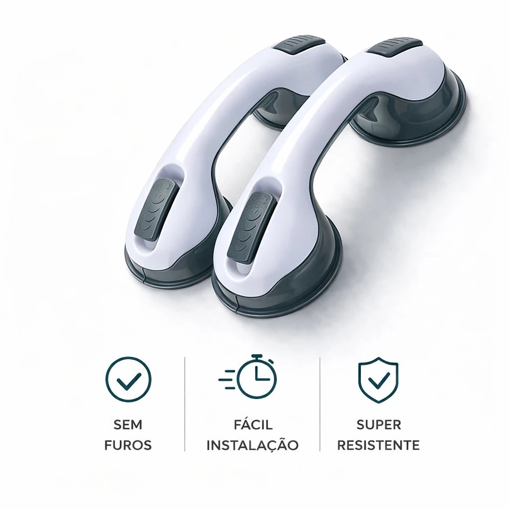 Barra De Apoio Com Ventosa Multiuso