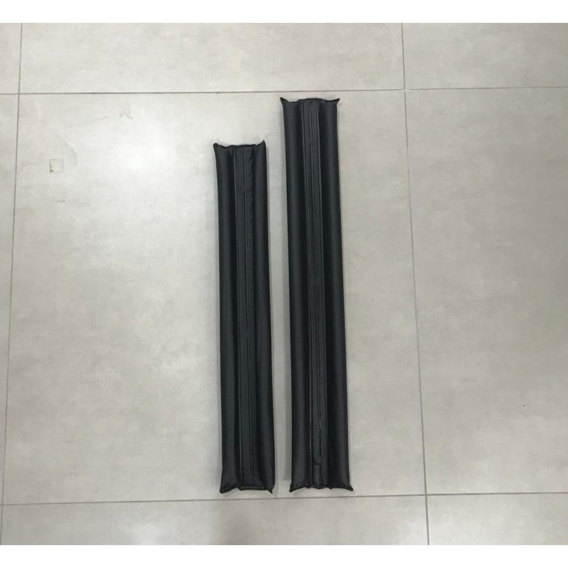 Veda Porta Protetor Rolinho 70cm e 80cm Impermeável Proteção Dupla Preto