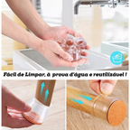 Capas Protetoras Transparentes de Silicone para Pés de Mesas e Cadeiras